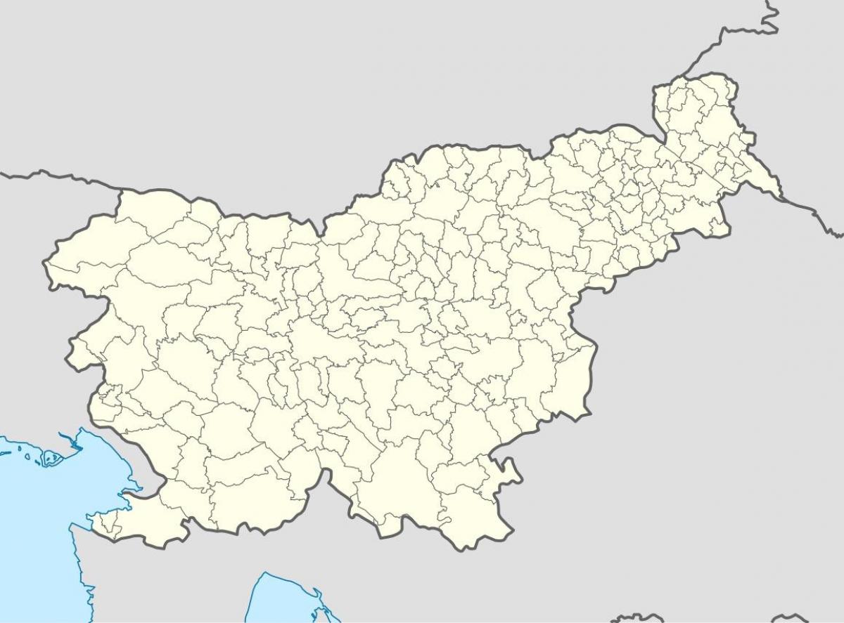 Η σλοβενία θέση στον χάρτη